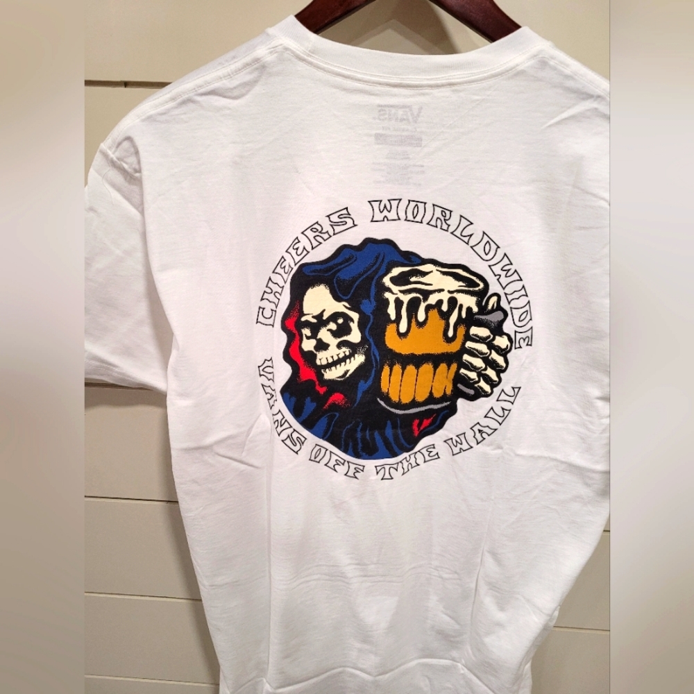 Vans Cheers Worldwide OTW White Teeshirt